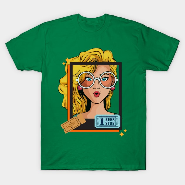 girl T-Shirt by j__e